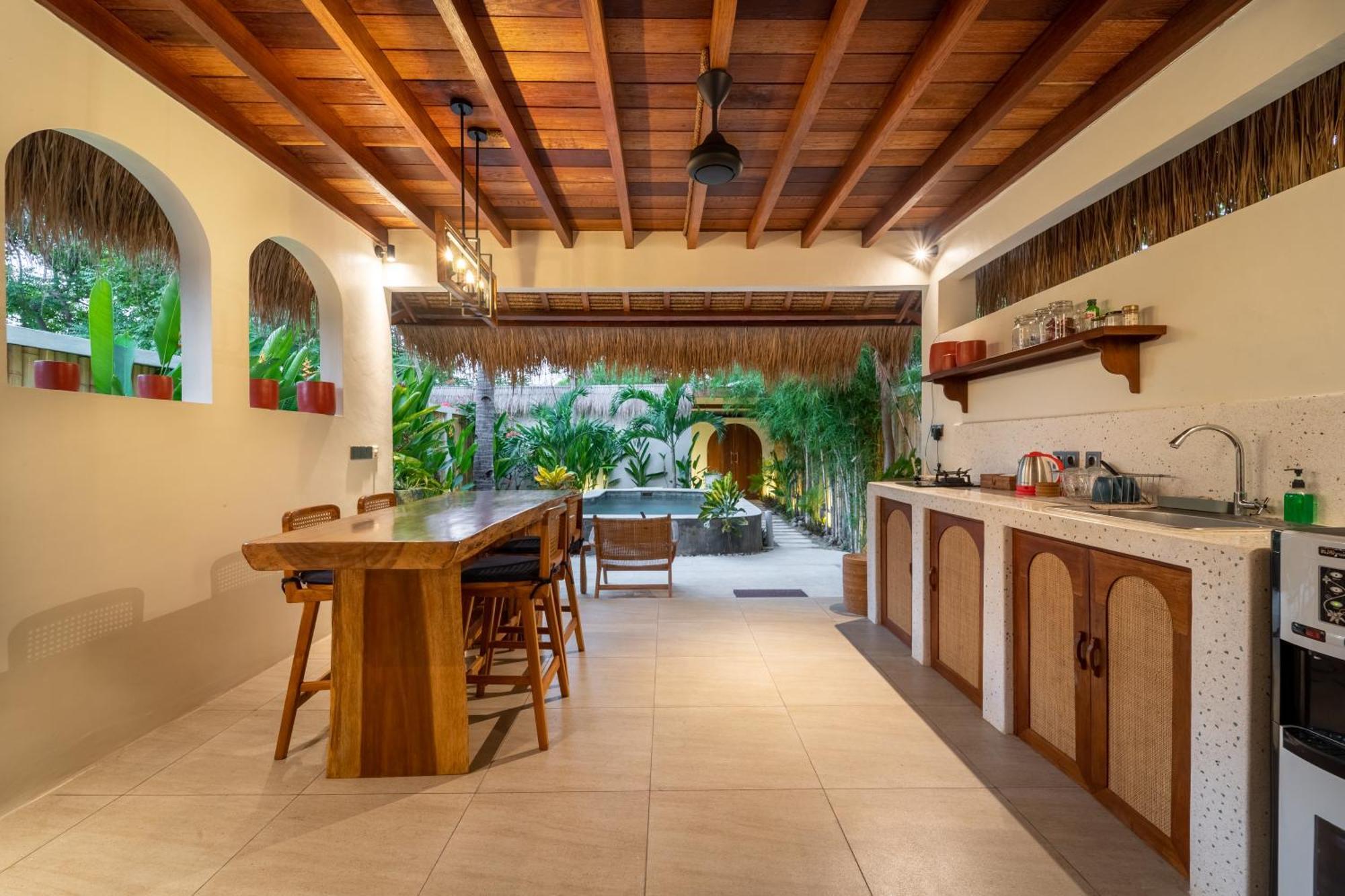 La Villa Loca Gili Air Exterior foto